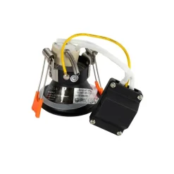 Set van 6 inbouwspots zwart GU10 35mm IP44 - Dept