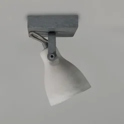 Set van 2 industriële spots grijs beton 1-lichts - Creto