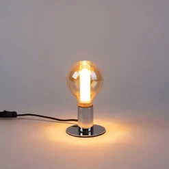 Set van 5 LED lamp G95 E27 5W 1800K amber 3-staps dimbaar