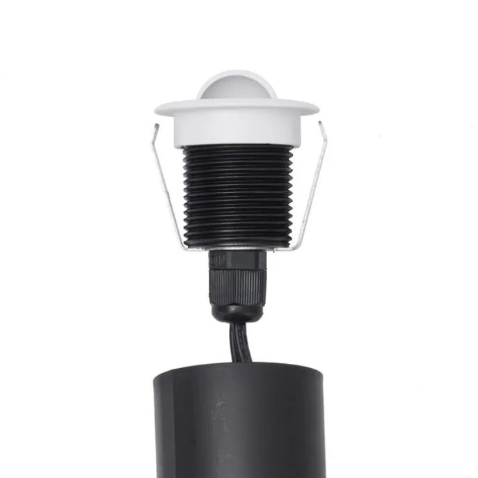 Set van 5 moderne grondspots wit incl. LED IP67 - Linsey