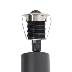 Set van 5 moderne grondspots aluminium incl. LED IP67 - Linsey