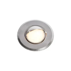 Set van 5 moderne grondspots aluminium incl. LED IP67 - Linsey