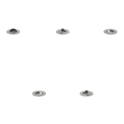 Set van 5 moderne grondspots aluminium incl. LED IP67 - Linsey