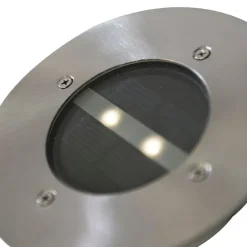 Set van 5 moderne grondspots staal IP44 solar - Tiny