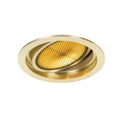 Set van 6 Moderne inbouwspot goud verstelbaar - Coop 111 Honey