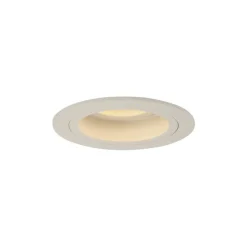 Set van 6 Moderne inbouwspot beige GU10 50mm draai- en kantelbaar - Chuck