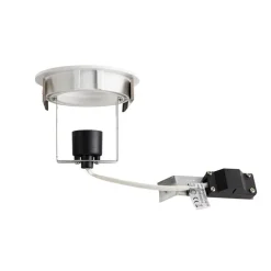 Set van 6 Moderne inbouwspot wit kantelbaar AR70 - Cisco