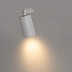 Set van 6 moderne inbouwspots wit GU10 50mm - Chels