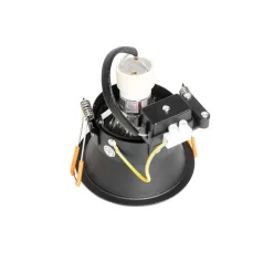 Set van 6 Moderne inbouwspot zwart draai- en kantelbaar - Alloy