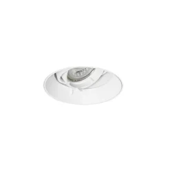 Set van 6 Moderne inbouwspot wit GU10 rond trimless - Oneon