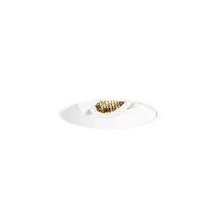 Set van 6 Moderne inbouwspot wit GU10 rond trimless - Oneon Honey