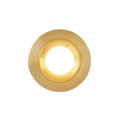 Set van 6 Moderne inbouwspot goud rond IP44 - Xena