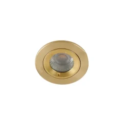 Set van 6 Moderne inbouwspot goud rond IP44 - Xena
