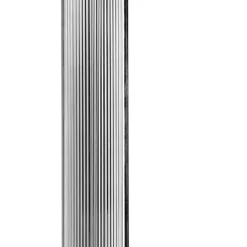 Set van 2 moderne vloerlampen LED chroom - Line-up