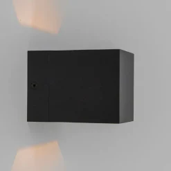 Set van 4 moderne wandlampen zwart - Transfer