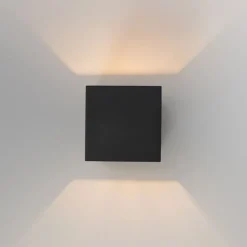 Set van 3 moderne wandlampen zwart - Transfer