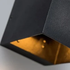 Set van 2 moderne wandlampen zwart - Transfer