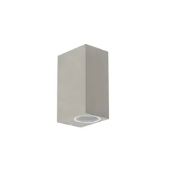 Set van 2 moderne wandlampen aluminium 2-lichts IP44 - Baleno