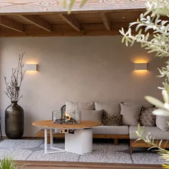 Set van 2 moderne wandlampen wit - Otan