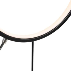 Set van 2 prikspots zwart 60cm incl. LED oplaadbaar en solar IP65 - Adalind