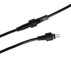 Set van 4 prikspots zwart incl. LED IP65 solar oplaadbaar - Garly