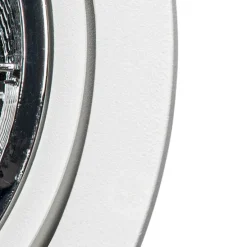 Set van 6 Ronde inbouwspot wit verstelbaar - Chuck 111