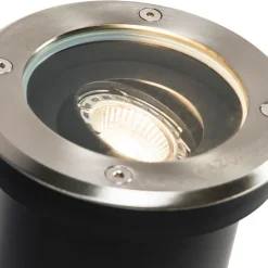 Set van 6 smart buiten grondspot verstelbaar incl. Wifi GU10 - Delux