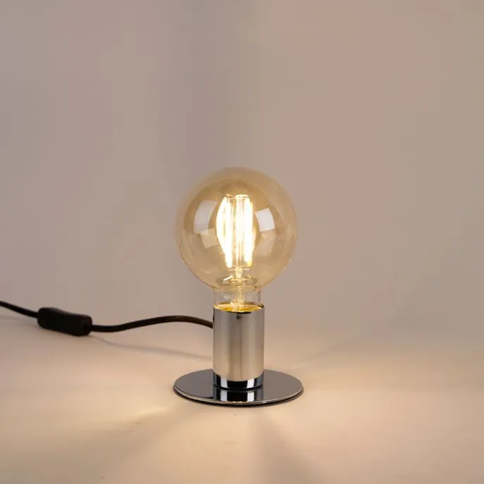 Set van 3 smart E27 dim to warm LED lampen G95 goldline 7W 806 lm 1800K - 3000K