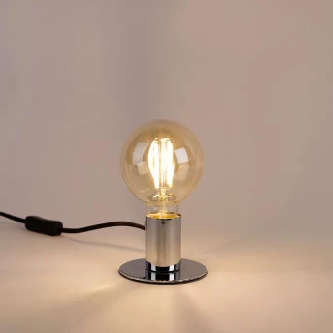 Set van 3 smart E27 dim to warm LED lampen G95 goldline 7W 806 lm 1800K - 3000K