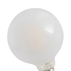 Set van 5 Smart E27 dimbare LED lampen G125 mat 7W 806 lm 2700-6500K