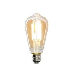 Set van 5 Smart E27 LED lamp ST64 goud 7W 700 lm 1800-4000K