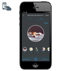 Set van 2 smart E27 LED lampen ST64 smoke 7W 400 lm 1800K