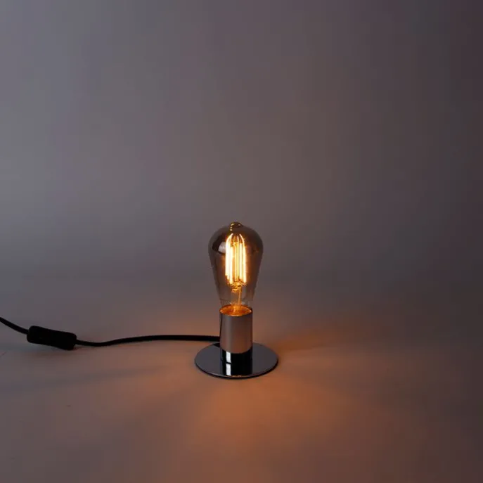 Set van 2 smart E27 LED lampen ST64 smoke 7W 400 lm 1800K