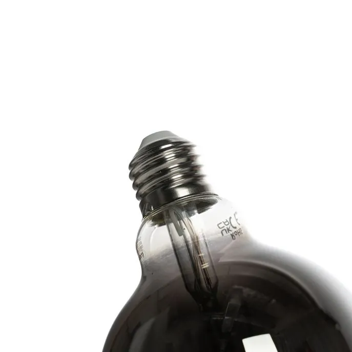 Set van 5 Smart E27 LED lamp G95 smoke 4W 60 lm 1800-3000K