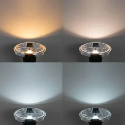 Set van 5 Smart GU10 dimbare LED lampen AR111 10W 800 lm 2200 - 6500K