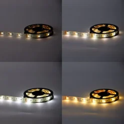 Set van 2 smart LED strips RGBW en dimbaar in kelvin 2 m incl. driver