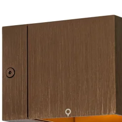 Set van 4 smart wandlamp donkerbrons 8 cm incl. Wifi G9 - Transfer