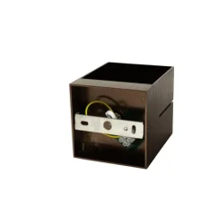 Set van 2 smart wandlampen donkerbrons 9,7 cm incl. Wifi G9 - Transfer Groove