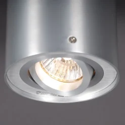 Set van 6 spots staal draai- en kantelbaar - Rondoo up