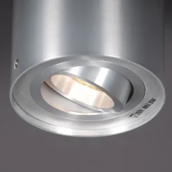 Set van 6 spots staal draai- en kantelbaar - Rondoo up