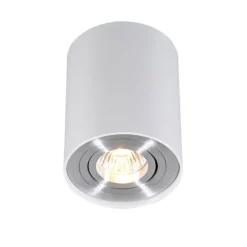 Set van 4 spots wit draai- en kantelbaar - Rondoo up