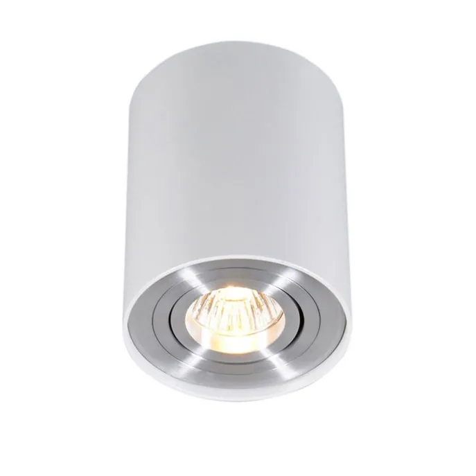 Set van 4 spots wit draai- en kantelbaar - Rondoo up