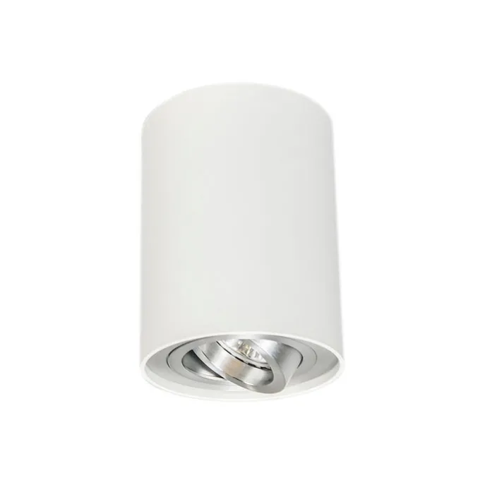 Set van 4 spots wit draai- en kantelbaar - Rondoo up