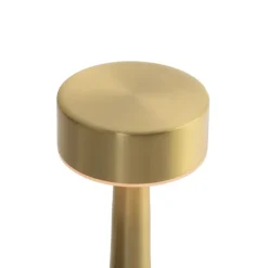 Set van 2 tafellampen goud RGBW oplaadbaar - Isobel