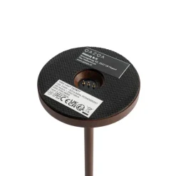 Set van 2 tafellampen mushroom roestbruin incl. laadstation - Raika