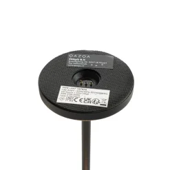 Set van 2 tafellampen mushroom zwart incl. laadstation - Raika