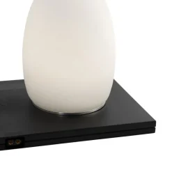 Set van 2 tafellampen wit RGBW oplaadbaar - Eggo