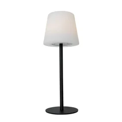 Set van 2 tafellampen zwart oplaadbaar 40 cm IP54 - Jude