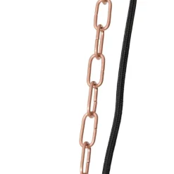 Set van 2 vintage hanglampen koper - Goliath large