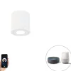 Smart badkamer spot wit rond IP44 incl. Wifi GU10 - Capa